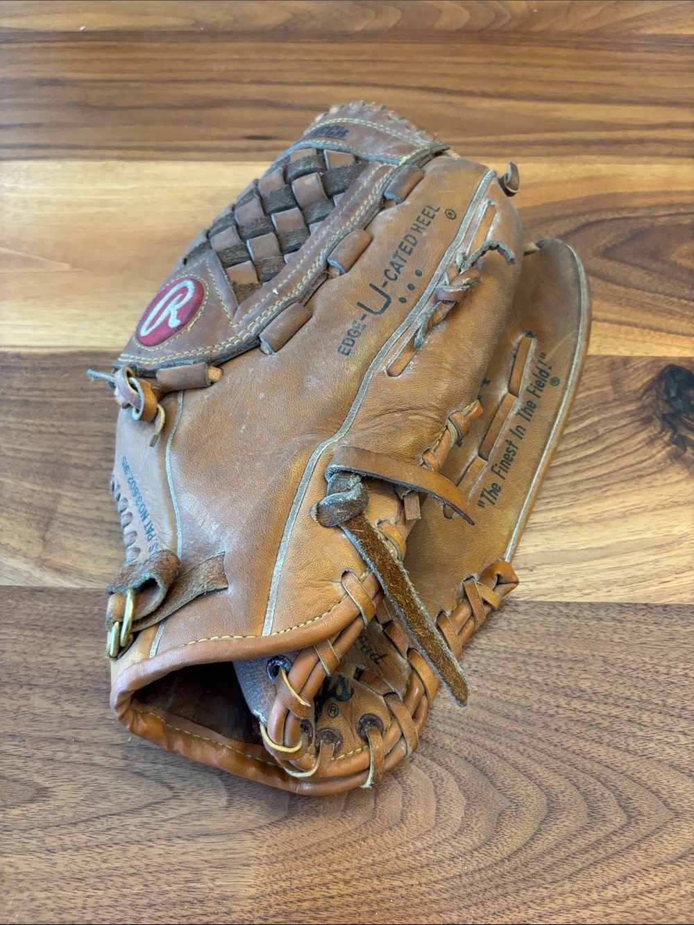 Rawlings Basket Web Leather Baseball Glove RBG4 12.5” Right Hand Throw